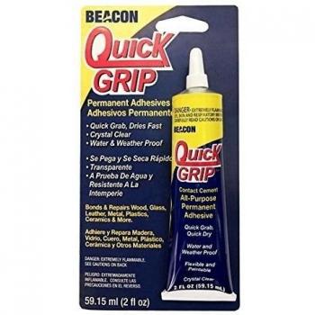 Quick Grip 12-Piezas, Tubo Medio 59 ml, Transparente al secarse