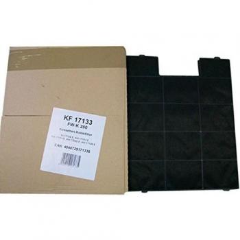 Filtro de carbón Amica KF 17133 para campanas extractoras (pack de 2)