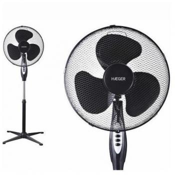 Ventilador de pie Haeger SF-16B.012A - Negro