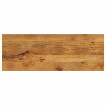 Tablero de mesa rectangular madera maciza mango 140x50x3,8 cm