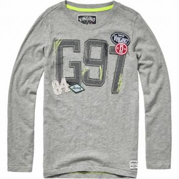 Vingino - Camiseta de manga larga - para niño grey male 10 años