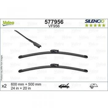 Limpiaparabrisas VALEO 577956, Silencio, Longitud 600+500mm, Delantero, 2 Piezas para BMW X2