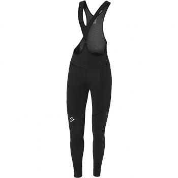 Culote largo de ciclismo para mujer Spiuk Anatomic con tirante central negro - XL