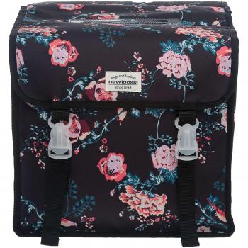 New Looxs Fiori Midi Double Ella Bolsa portaequipajes, Unisex Adulto, Negro, 32 x 29 x 14 cm