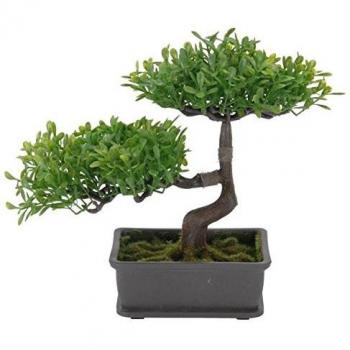 Bonsai Artificial de 22 cm en Plástico de Alta Calidad para Decoración