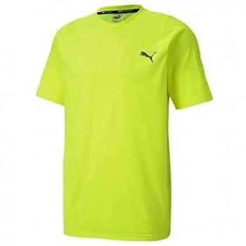 PUMA Power Thermo R+ tee Camiseta, Hombre, Yellow Alert, M