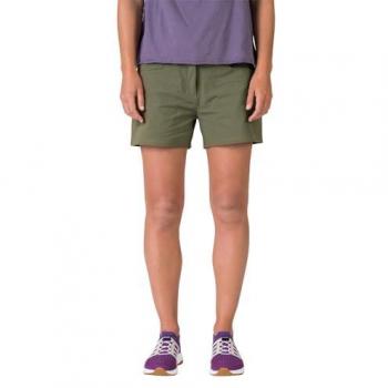 Pantalones Cortos Mujer Hannah Nylah Verde Militar 40
