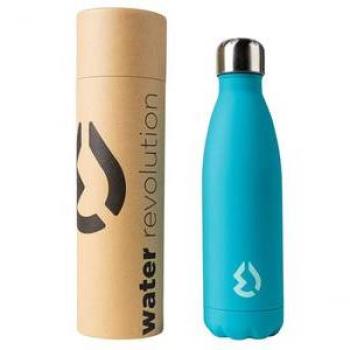 Botella de agua Turquesa Water Revolution 500ml