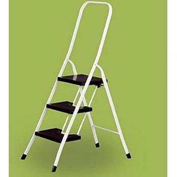 Vervi 3P Escalera B/Alta Homologado Con Tubo, Blanco