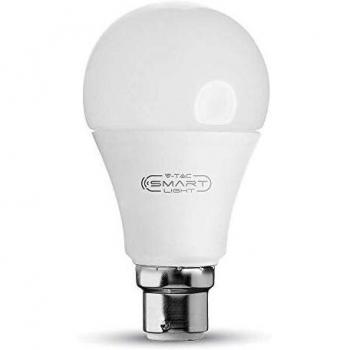 Bombilla LED Inteligente B22 A60 10W WiFi RGB CCT Regulable Compatible con Amazon Alexa y Google Home