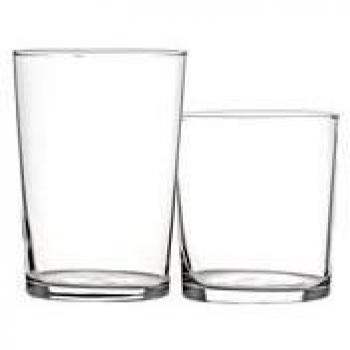 330Y88 - Vaso Bistro Juego 12 Un 6+6