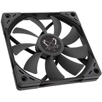 Ventilador Scythe Kaze Flex 120 mm Slim, 1200 rpm, Gris