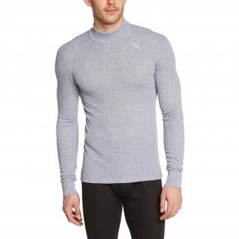Odlo - Camiseta interior térmica de acampada y senderismo para hombre, tamaño XL, color gris