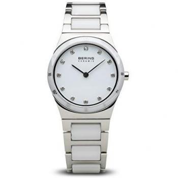 BERING Reloj Analógico para Mujer de Cuarzo con Correa en Acero Inoxidable 32230-764