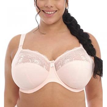 Elomi Women's Morgan Full Cup Bra - Ballet Pink, Opaque, Polyamide, Size 40K