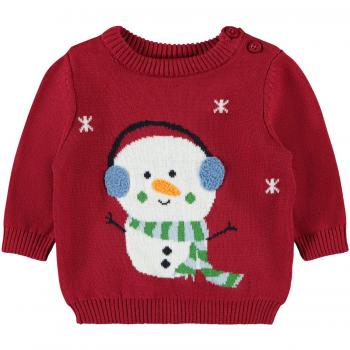 NAME IT Nbnrajul LS Knit Box, suéter para Bebés, Rosa