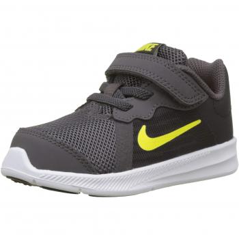 Nike Downshifter 8 (TDV), Zapatillas de Running para Niños, Gris (Thunder Grey/Dynamic Yellow/Oi 008), 17 EU