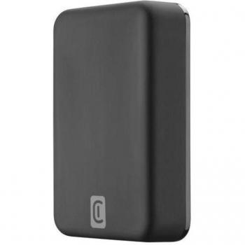 Power Bank Inalámbrico MagSafe 10000mAh, 18W, USB-C, Negro