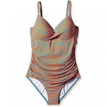Moontide Gabon Wrap U/w Suit-baño Mujer    naranja naranja 16D, D