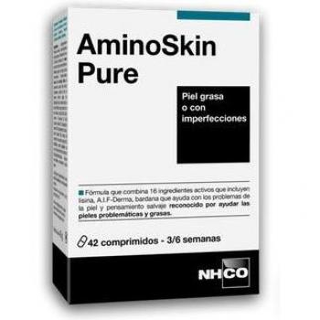 NHCO AminoSkin Pure - 42 Tablets for Oily Skin and Imperfections