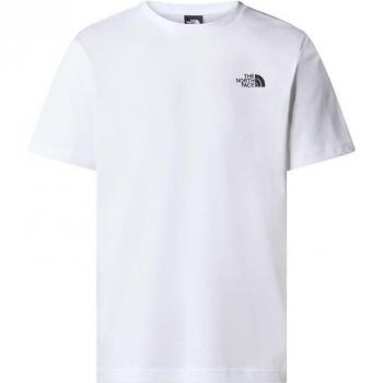 The North Face Redbox Short Sleeve T-Shirt Men White Size S