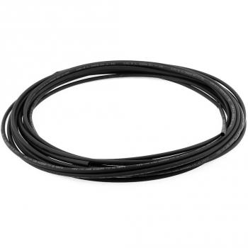 sourcingmap® 3.5mm 10m Diámetro con aislamiento térmico Tubería del encogimiento proporción 2: 1 Contracción impermeable Negro