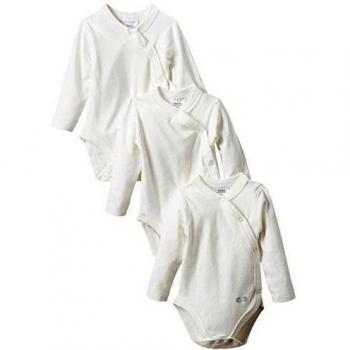 Twins Wickelbody - Body para bebés, color weiss 110601, talla 9 meses