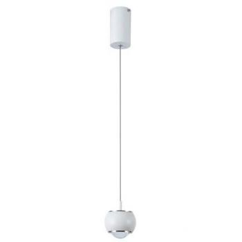 Lámpara Colgante LED 9W Blanca 10x10x100cm 4000K Diseño Moderno