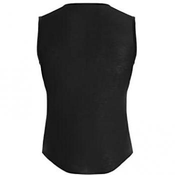 Camiseta Interior Santini Primaloft Dry Negra para Adulto sin Mangas