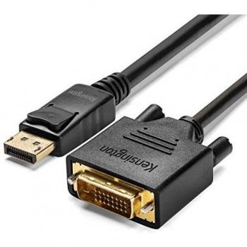 Kensington Cable DisplayPort 1.2 a DVI-D, 1.8 m