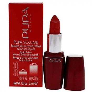 Barras de Labios Voluminizadoras Rápidas PUPA Milano 3.5 ml - Rojo Euforia 403