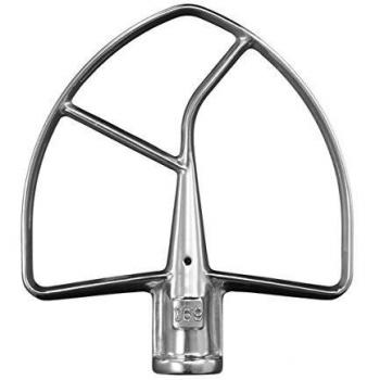 Batidor Plano KitchenAid 5K7SFB de Acero Inoxidable para Robots de Cocina de 6.9 Litros