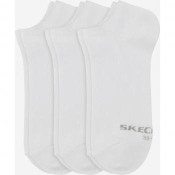 Calcetines Cortos Skechers - Pack de 3 - Unisex - Talla 43-46 - Blanco