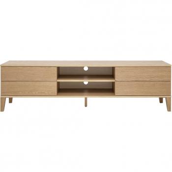 Mueble TV nórdico de madera clara 180 cm Freddy