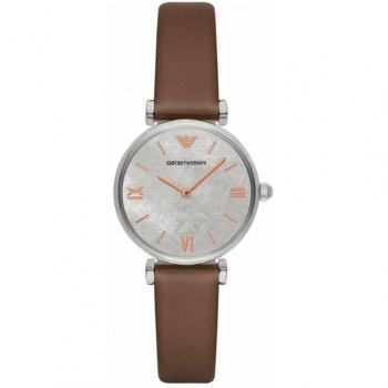 Armani Reloj Mujer Analogico Cuarzo con Correa de Cuero AR1988