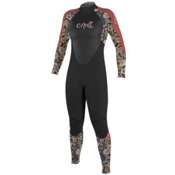 O´neill Wetsuits Traje De Neopreno Epic 4/3 de Manga Larga con Cremallera en la Espalda, 4/3mm, Cierre FUZE (Chest Zip en el Pecho), Z