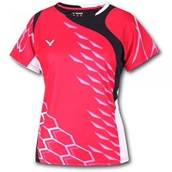 Victor Shirt National - Camiseta de equipación de fútbol para Mujer, Color Rojo, Talla XS