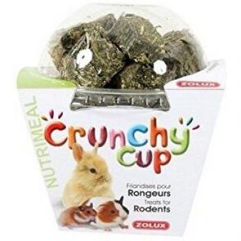 Galletas CRUNCHYCUP de heno y zanahoria para roedores 200g Zolux