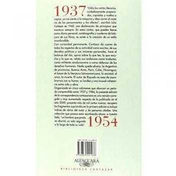 Cartas 1937-1954. Tomo 1