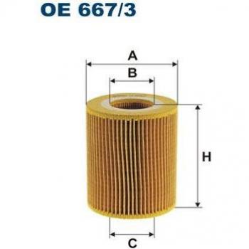 Filtro de aceite FILTRON OE 667/3