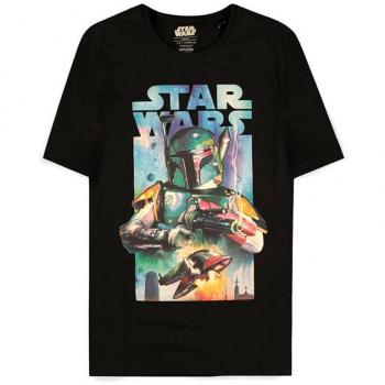 Camiseta Boba Fett Poster Star Wars Talla M