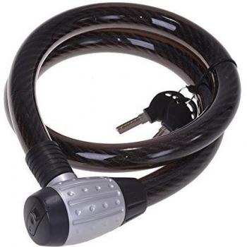 Candado para bicicletas FREI BIKE 43019, diámetro 25 mm, longitud 120 cm, color negro