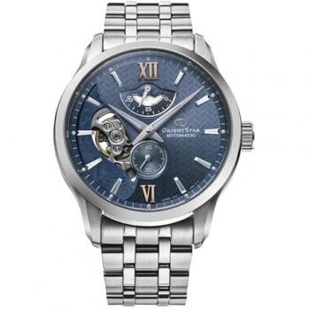 Orient Star Contemporary Automatic Men's Watch 41mm Blue Dial Stainless Steel 100M