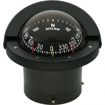 Ritchie FN-203 Navigator Compass - Flush Mount - Black