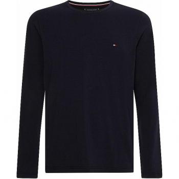Camiseta de Manga Larga Extra Slim Fit Tommy Hilfiger Azul Marino para Hombre