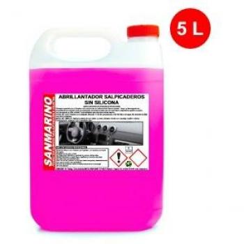 LIMPIARCOCHE.COM SANMARINO ABRILLANTADOR SALPICADEROS SIN Silicona 5 L.