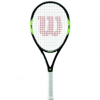 Wilson MILOS LITE 105 TNS RKT W/O CVR - Raqueta, Unisex Adulto, Verde