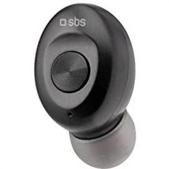 Auricular SBS TEEARBT290K Negro Bluetooth 5.0 con Carga INALAMBRICA