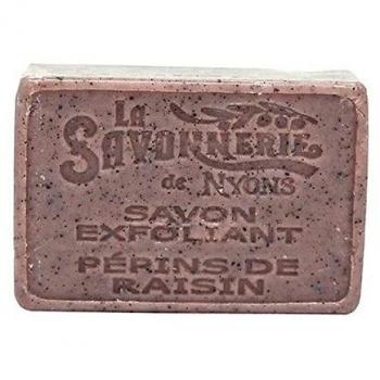 Jabón Exfoliante de Semilla de Uva Multicolor 100 g - Savonnerie de Nyons