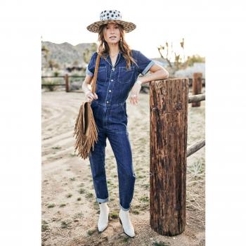 Freeman T Porter Tifany Women's Denim Jumpsuit